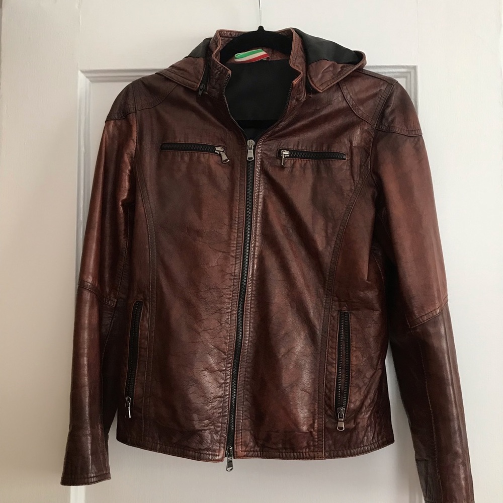 Vera Pelle Italian leather jacket